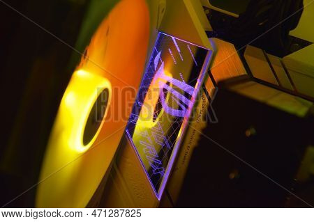 Luminous Panel For Asus Rog Strix X670E Gaming Wi-fi Motherboard