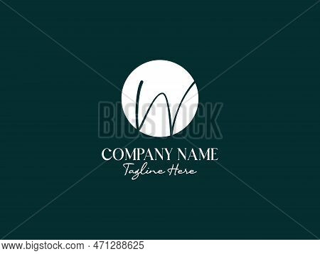 Letter W Fashion Logo. Letter W Logo Design Template