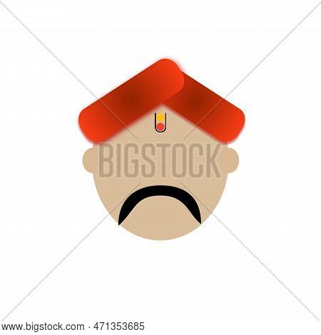 A Traditional Varkari Wearing The Path Of The Village People Illustration Art