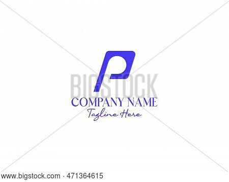 Initial Letter P Logo Design Template. Letter P Icon