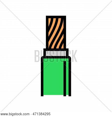 Heat Resistant Flame Retardant Color Icon Vector Illustration