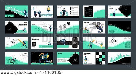 Business Presentation, Financial Success, Power Point, Launching A New Business Project. Infographic