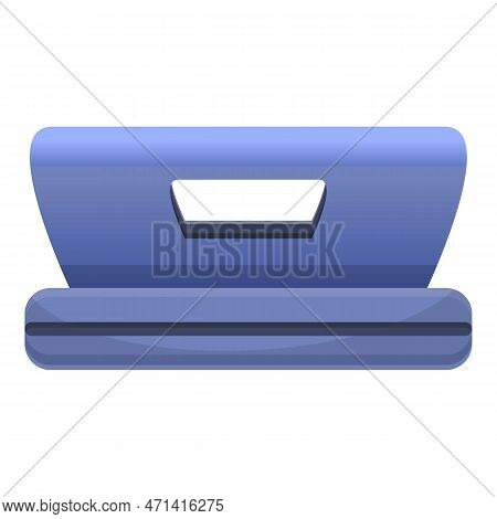 Device Hole Puncher Icon. Cartoon Of Device Hole Puncher Icon For Web Design Isolated On White Backg