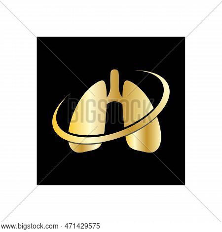 Lung Logo Design Vector For Your Business