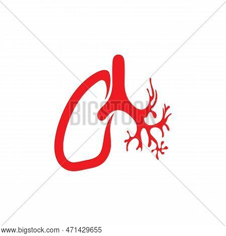 Lung Logo Design Vector For Your Business