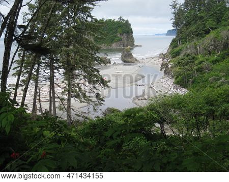 Hiking In Olympic National Park - Kalaloch Beach View