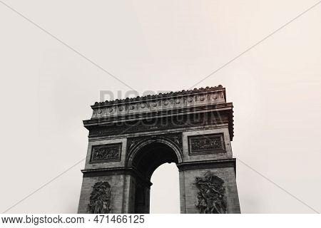 A Image Of Arc De Triomphe, Paris, France.