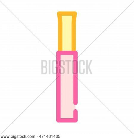 Single Strand Wire Color Icon Vector Illustration