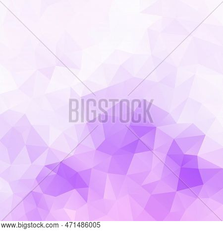 Vector Background From Polygons, Abstract Background Of Triangles