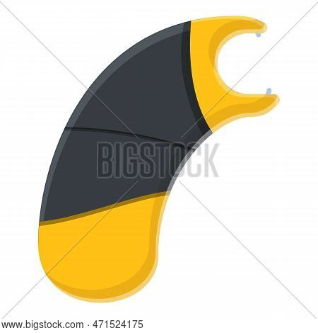 Taser Battery Icon. Cartoon Of Taser Battery Icon For Web Design Isolated On White Background