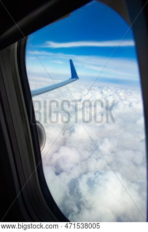 Clouds From The Plane Through The Window Atmosphere Egology Travel