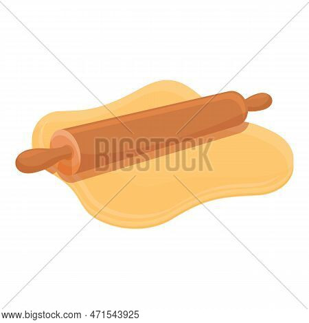 Dough Bake Roll Icon. Cartoon Of Dough Bake Roll Icon For Web Design Isolated On White Background