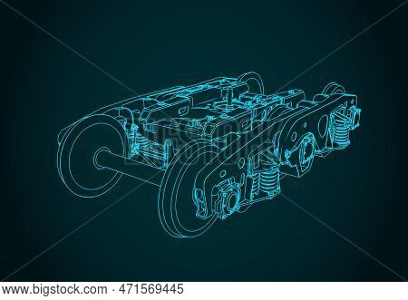 Train Wheelbase Illustration