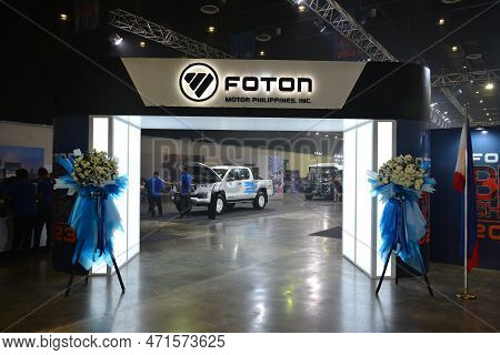 Pasay, Ph - Feb 11 - Foton Entrance Sign At Foton Big Show On February 11, 2023 In Pasay, Philippine