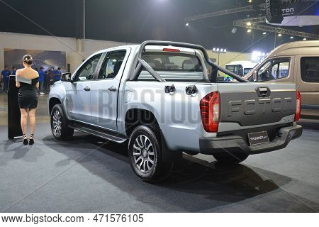 Pasay, Ph - Feb 11 - Foton Thunder Pick Up At Foton Big Show On February 11, 2023 In Pasay, Philippi