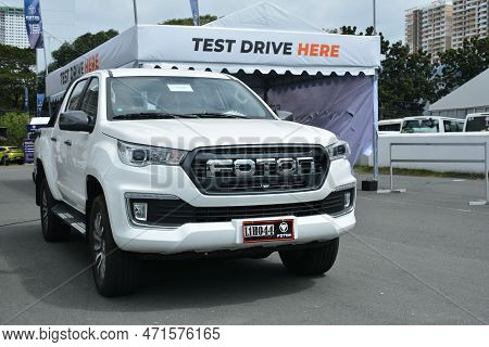Pasay, Ph - Feb 11 - Foton Thunder Pick Up At Foton Big Show On February 11, 2023 In Pasay, Philippi