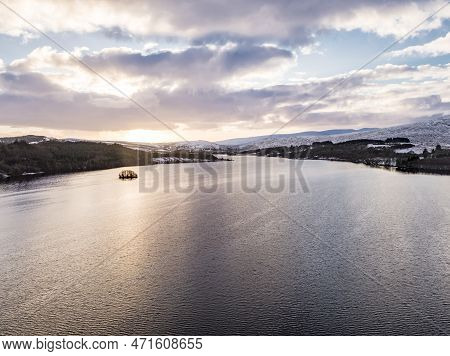 Aerial View Of Glendowan, Lough Gartan, County Donegal - Ireland