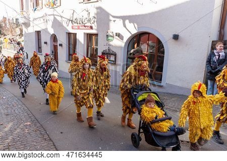 Fasching, Karneval, Fastnacht, Mardi Gras In Southern Germany