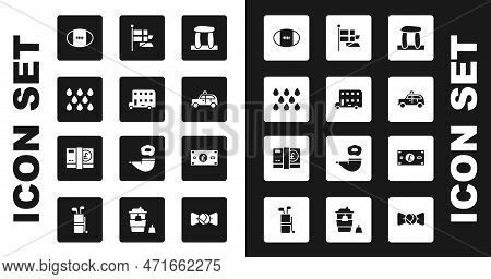 Set Stonehenge, Double Decker Bus, Water Drop, Rugby Ball, Taxi Car, England Flag Flagpole, Pound St