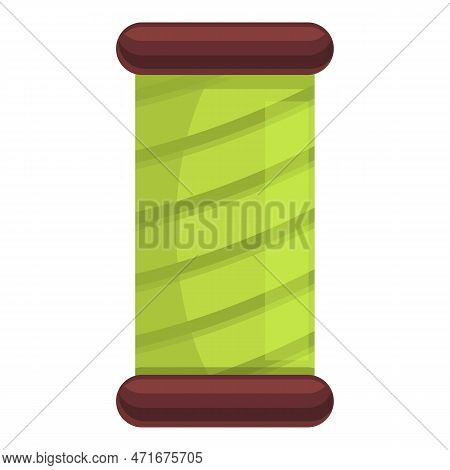 Thread Bobine Icon. Cartoon Of Thread Bobine Icon For Web Design Isolated On White Background