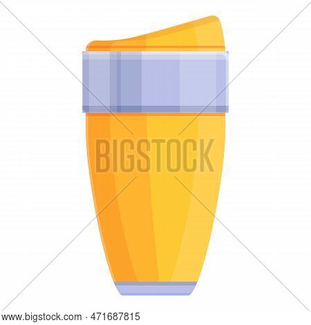 Travel Cup Icon. Cartoon Of Travel Cup Icon For Web Design Isolated On White Background