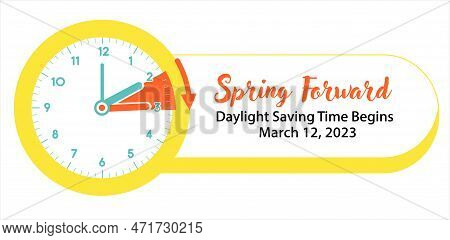 Spring Forward Web Vector & Photo (Free Trial) | Bigstock