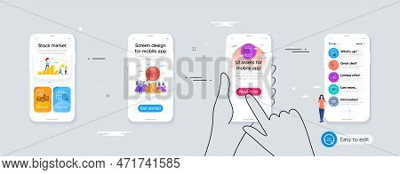 Road, Internet Search And Inspect Minimal Line Icons. Phone Ui Interface. Confirmed, Phone Password,