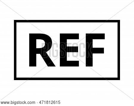 Isolated Ref Icon. Concept Of Packaging Symbols.