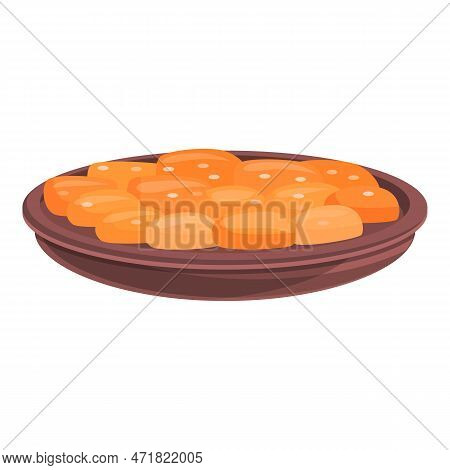 Korean Menu Icon. Cartoon Of Korean Menu Icon For Web Design Isolated On White Background