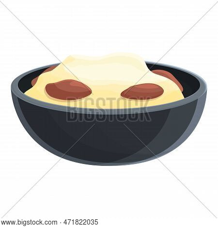 Traditional Korean Food Icon. Cartoon Of Traditional Korean Food Icon For Web Design Isolated On Whi