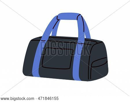 Sport Bag For Carrying Workout, Training Accessories. Athletic Duffel. Fitness, Gym Duffle With Hand