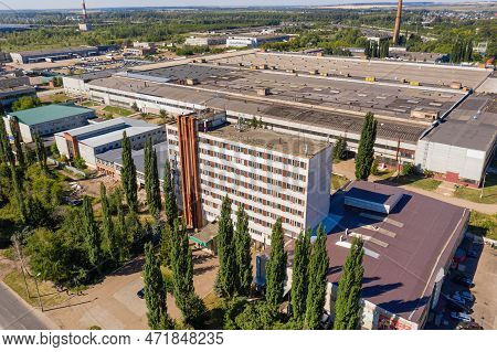 Sterlitamak, Republic Of Bashkortostan, Russia - 08.13.2022: Bashkortostan, Sterlitamak City: Machin