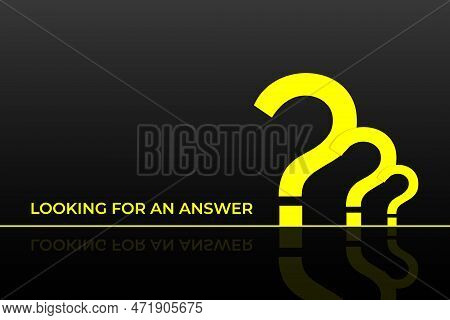 Looking For An Answer Question Mark Background