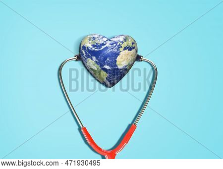 Health For All. World Health day 2023 concept background. World health day 3D concept text design wi