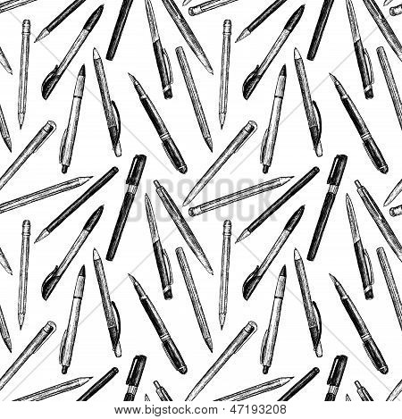 Pattern Of A Writing Instrument.eps