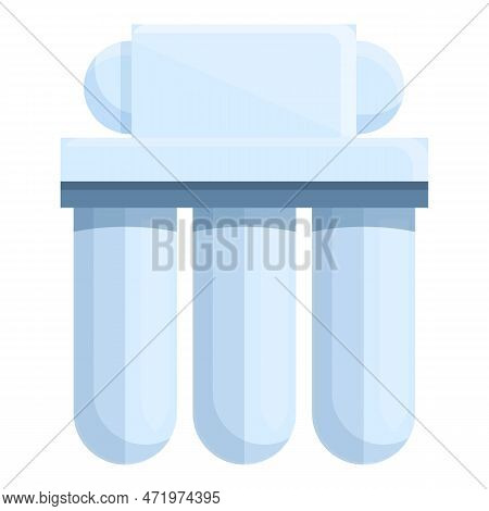 Osmosis System Icon Cartoon . Water Filter. Purification Tank