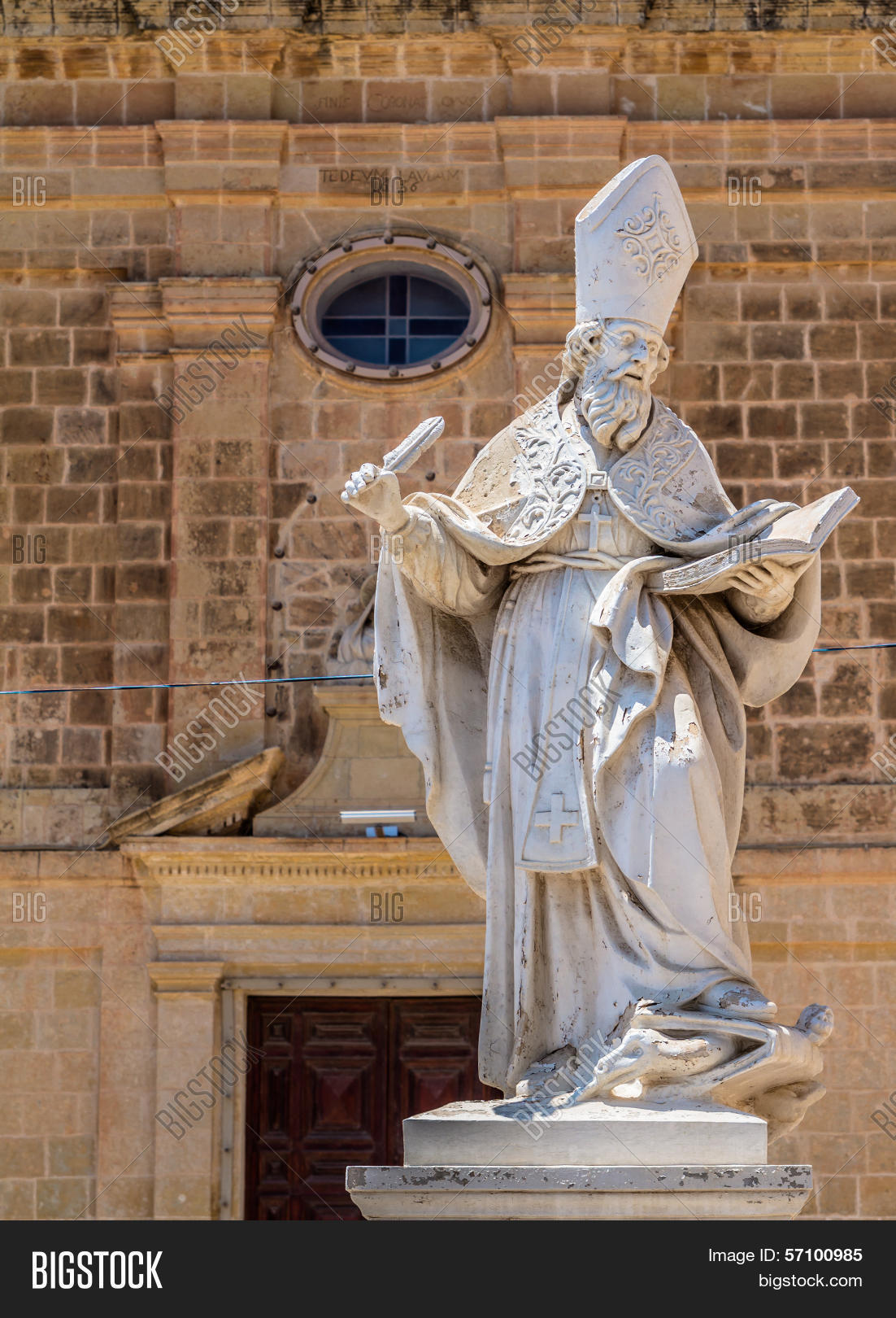 St Augustine Statue Image & Photo (Free Trial) | Bigstock