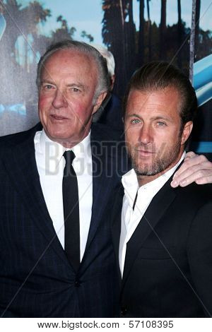 James Caan and Scott Caan at HBO's 