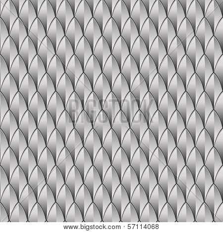 Silver Reptile Skin