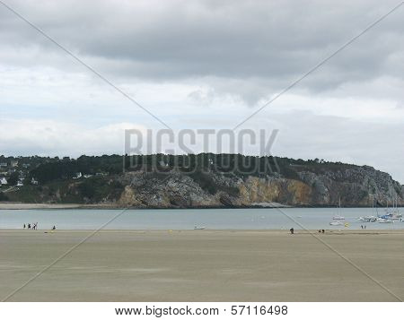 Morgat Beach In Brittany