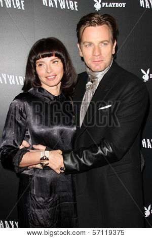 Ewan McGregor and Eve Mavrakis at the 