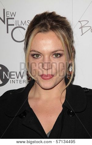 Agnes Bruckner at the 