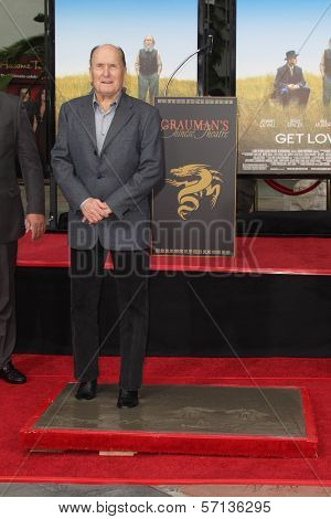 Robert Duvall at Robert Duvall's Hand and Footprint Ceremony to celebrate his 