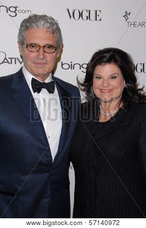 Michael Nouri and Ann Serrano at the 2011 Art Of Elysium 