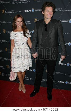 Jennifer Love Hewitt and Alex Beh  at the BAFTA Los Angeles' 17th Annual Awards Season Tea Party, Four Seasons Hotel, Beverly Hills, CA. 01-15-11