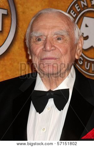 Ernest Borgnine  at the 17th Annual Screen Actors Guild Awards Press Room, Shrine Auditorium, Los Angeles, CA. 01-30-11