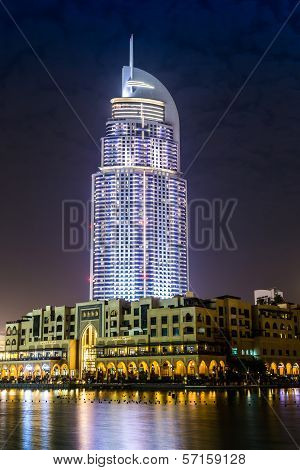 Address Hotel In The Downtown Dubai Area Overlooks The Famous Dancing Fountains