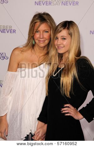 Heather Locklear and Eva Sambora at the 
