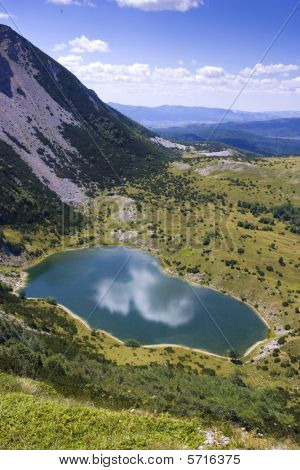 Satorsko sø - i de vestlige regioner i Bosnien
