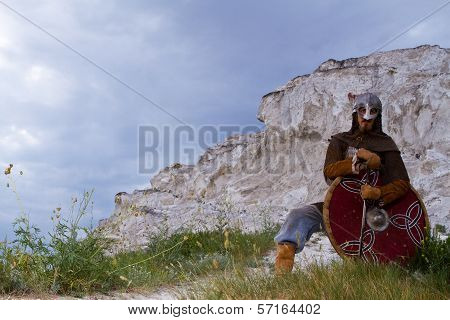 Knight  On A Rock